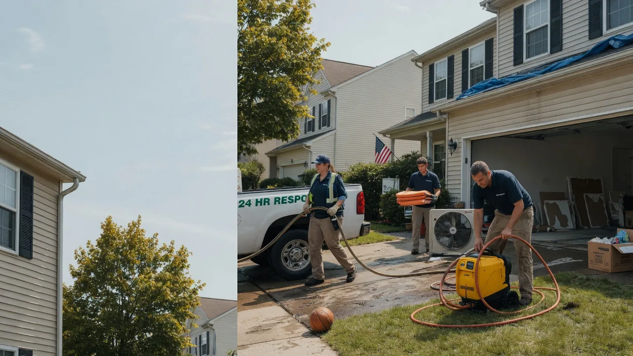 Emergency Water Damage Restoration in Byfield, MA near me